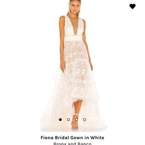 Bronx and Banco Fiona bridal gown, size medium